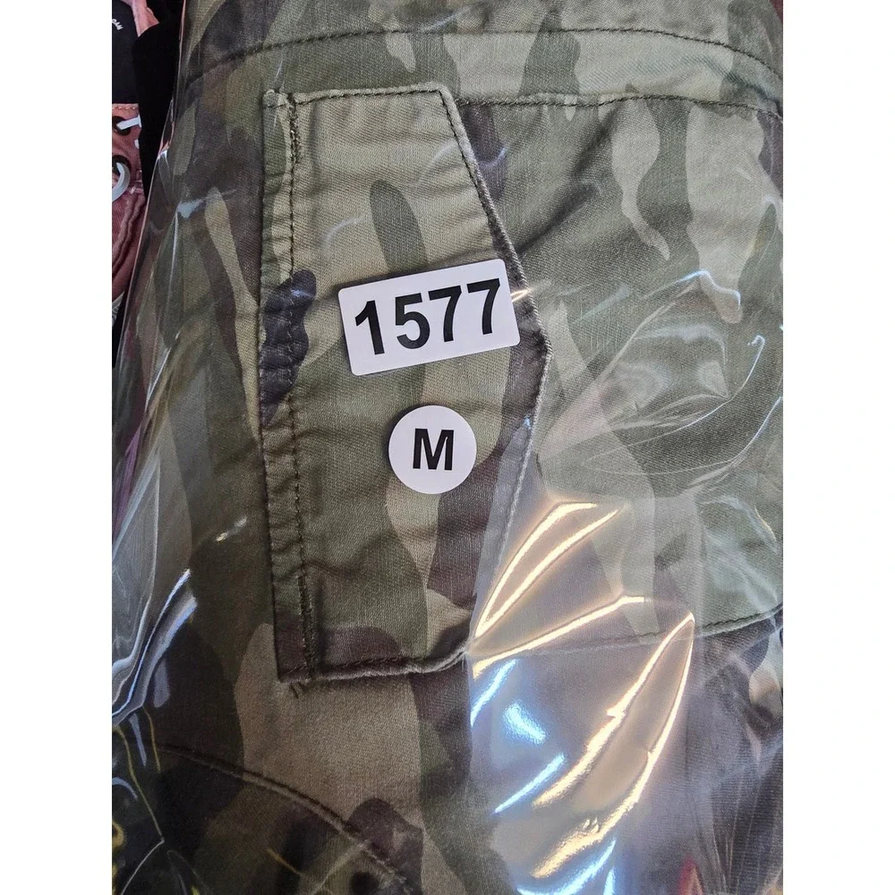 Altar'd State Womens Camo‎ Utility Field Jacket Green Brown Size M 1577